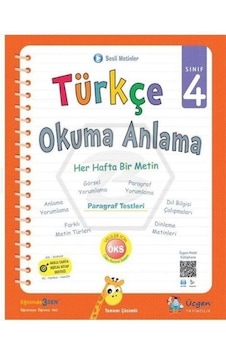 4.Sınıf Türkçe Okuma Anlama -  Üçgen Yayınları