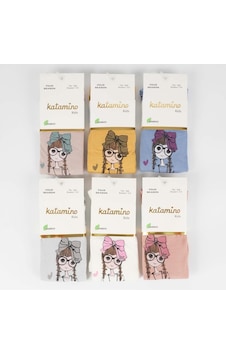 Artı & Katamino Katamino 6 Çift Dikişsiz Bambu Külotlu Çorap