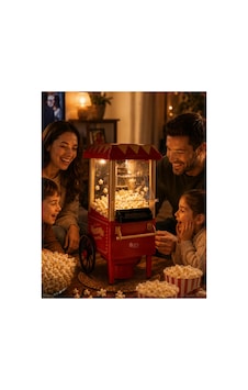 Sıcak Hava Popcorn Makinesi Yağsız Mısır Patlatıcı Nostaljik Tasarım Hbtkn-prk4930