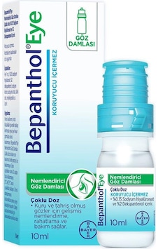 Bepanthol Eye Nemlendirici Göz Damlası Çoklu Doz 10ml Bepanthol Eye Nemlendirici Göz Damlası Çoklu Doz 10ml