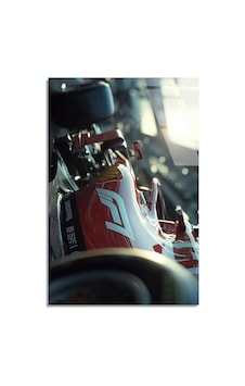 Formula 1 Aracı Cam Tablo 35x50 Cm Deg1522 Formula 1 Aracı Cam Tablo 35x50 Cm Deg1522
