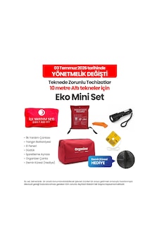 Eko Mini Set 10 Metre Altı Tekneler İçin Yeni Yönetmeliğe Uygun Zorunlu Tekne Teçhizatı Eko Mini Set 10 Metre Altı Tekneler İçin Yeni Yönetmeliğe Uygun Zorunlu Tekne Teçhizatı