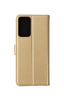 Samsung Galaxy A91 / S10 Lite Trend S Plus Kapaklı Kılıf - Gold Samsung Galaxy A91 / S10 Lite Trend S Plus Kapaklı Kılıf - Gold