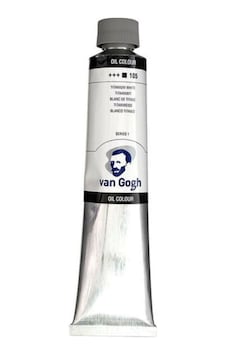 Talens Van Gogh Yağlı Boya 200 Ml 105 Titanium  White