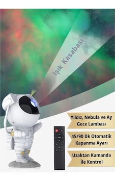 Işık Kasabası 20 Astronot Galaksi Projektör Kumandalı Gece Lambası Yıldız Ve Samanyolu Projeksiyon Işığı Re Işık Kasabası 20 Astronot Galaksi Projektör Kumandalı Gece Lambası Yıldız Ve Samanyolu Projeksiyon Işığı Re