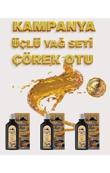 Saf Çörek Otu Yağı 3x100 Ml - Soğuk Sıkım, Doğal, Katkısız, Yüksek Kalite, Özel Üretim 300 ML Saf Çörek Otu Yağı 3x100 Ml - Soğuk Sıkım, Doğal, Katkısız, Yüksek Kalite, Özel Üretim 300 ML
