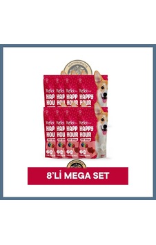 Buradabulabilirsin Reflex Plus Happy Hour Love Edition Köpek Ödül Maması Seti 8x60 Gr Bbz