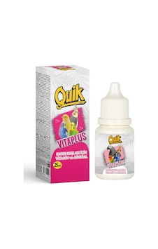 Quik Vita Plus Kuş Vitamini 25 Ml Quik Vita Plus Kuş Vitamini 25 Ml