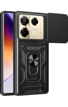 İnfinix Note 40 Pro Kılıf Magnetik Standlı Kamera Korumalı Zore Sürgülü Vega Kapak İnfinix Note 40 Pro Kılıf Magnetik Standlı Kamera Korumalı Zore Sürgülü Vega Kapak