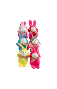 Zenviac456 Tavşan Peluş Anahtarlık Zenviac45678 Altın Zenviac456 Tavşan Peluş Anahtarlık Zenviac45678 Altın