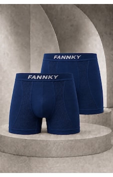 Fit Women Erkek Casual Comfort Günlük 2 Li Lacivert Boxer Fit Women Erkek Casual Comfort Günlük 2 Li Lacivert Boxer