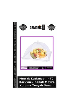 Mutfak Katlanabilir Tül Koruyucu Kapak Meyve Koruma Tezgah Sunum Diğer Mutfak Katlanabilir Tül Koruyucu Kapak Meyve Koruma Tezgah Sunum Diğer
