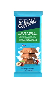 Wedel Fındık Parçalı Ekstra Sütlü Çikolata 80 Gr 5'li Wedel Fındık Parçalı Ekstra Sütlü Çikolata 80 Gr 5'li