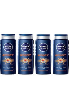 Nivea Men Sport Duş Jeli 4 x 250 ML Nivea Men Sport Duş Jeli 4 x 250 ML