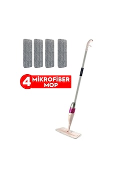 Proff Sprey Mop + 4 Yedek Bez Proff Sprey Mop + 4 Yedek Bez