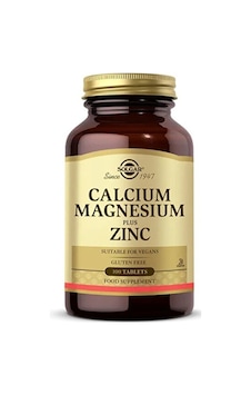 Solgar Calcium Magnezyum Plus Zinc 100 Tablet Solgar Calcium Magnezyum Plus Zinc 100 Tablet