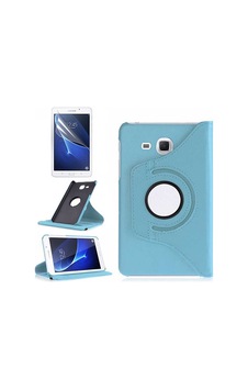 Galaxy Tab 4 T280 Uyumlu Zore Dönebilen Standlı Kılıf-mavi Tablet Kılıfı Galaxy Tab 4 T280 Uyumlu Zore Dönebilen Standlı Kılıf-mavi Tablet Kılıfı