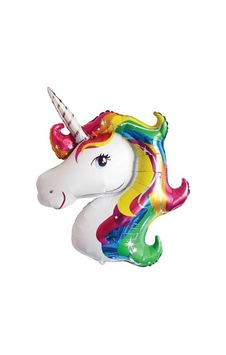 Unicorn Tek Boynuzlu At Folyo Balon 92 X 126 Cm Beyaz Unicorn Tek Boynuzlu At Folyo Balon 92 X 126 Cm Beyaz