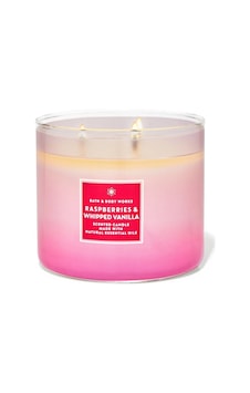 Bath & Body Works Rasperries & Whipped Vanilla Büyük Mum 411 G Çok Renkli Bath & Body Works Rasperries & Whipped Vanilla Büyük Mum 411 G Çok Renkli
