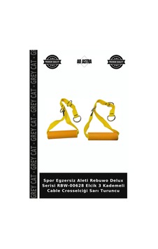 Spor Egzersiz Aleti Rebuwo Delux Serisi Rbw-00628 Elcik 3 Kademeli Cable Crosselciği Sarı Turuncu