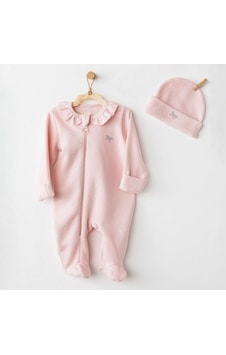 Andywawa Bebek Tulum Takım Ac26219 Pembe Andywawa Bebek Tulum Takım Ac26219 Pembe