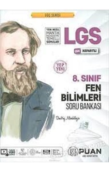 8. Sınıf LGS Fen Bilimleri Soru Bankası Puan Yayınları 8. Sınıf LGS Fen Bilimleri Soru Bankası Puan Yayınları