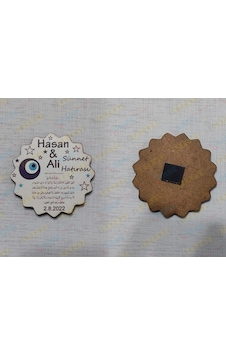 6 CM Sünnet Düğünü Magnet Söz Nişan Nikah Düğün 25 Adet