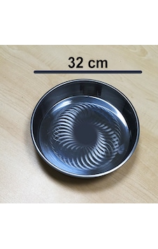 Çelik Tepsi Derin 2 No - Çap : 32 Cm Diğer