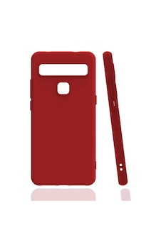 Zore Tcl 10l Kılıf Ogaa Biye Silikon - Kırmızı