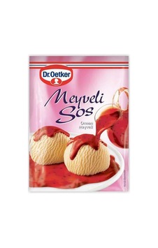 Meyveli Sos 77 Gr Tatlı Meyveli Sos 77 Gr Tatlı