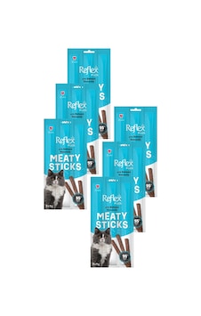 Meaty Sticks Somonlu Kedi Ödül Çubuğu 3x5gr Altılı Paket Meaty Sticks Somonlu Kedi Ödül Çubuğu 3x5gr Altılı Paket