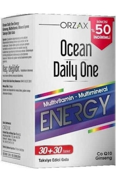 Ocean Daily One Energy 30+30 Tablet - İkincisi %50