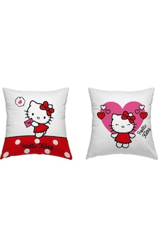 Taç Lisanslı Hello Kitty Team Kırlent