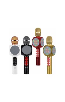 Wster Ws-1816 Led Işıklı Karaoke Mikrofon Wster Ws-1816 Led Işıklı Karaoke Mikrofon