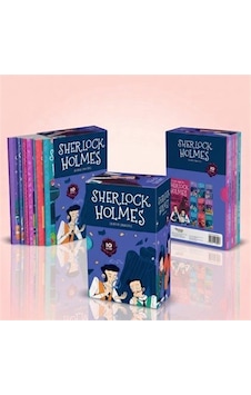 Sherlock Holmes / Mor Kutulu 10 Kitaplık Set / Sir Arthur Cona... Sherlock Holmes / Mor Kutulu 10 Kitaplık Set / Sir Arthur Cona...