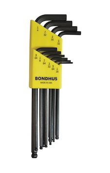 Bondhus 10938 Blx10 Top Başlı L Anahtar Seti Bondhus 10938 Blx10 Top Başlı L Anahtar Seti