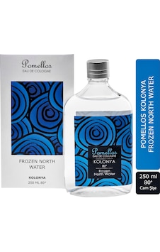 Pomellos 80 Derece Frozen North Water Kolonya Cam Şişe 250 ML Pomellos 80 Derece Frozen North Water Kolonya Cam Şişe 250 ML