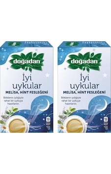 Doğadan İyi Uykular Çayı Melisa ve Hint Fesleğeni 2'li Doğadan İyi Uykular Çayı Melisa ve Hint Fesleğeni 2'li