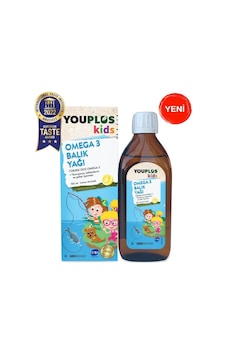 Youplus Kids Omega 3 Balık Yağı 150 ML Youplus Kids Omega 3 Balık Yağı 150 ML