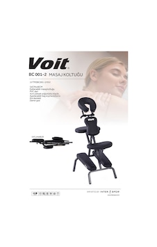 Voit BC 001-2 Katlanabilir Masaj Koltuğu | Ayarlanabilir Kafalık & Kol Desteği | PVC Deri Voit BC 001-2 Katlanabilir Masaj Koltuğu | Ayarlanabilir Kafalık & Kol Desteği | PVC Deri