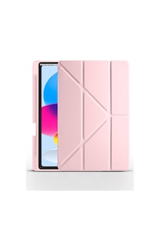 Apple Uyumlu iPad 10. Nesil 2022 10.9 Inç Kılıf Kalem Bölmeli Silikon Standlı Kılıf Origami Kılıf Apple Uyumlu iPad 10. Nesil 2022 10.9 Inç Kılıf Kalem Bölmeli Silikon Standlı Kılıf Origami Kılıf
