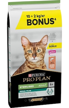 Pro Plan Sterilised Somonlu Kısırlaştırılmış Yetişkin Kedi Maması 10 + 2 KG Pro Plan Sterilised Somonlu Kısırlaştırılmış Yetişkin Kedi Maması 10 + 2 KG