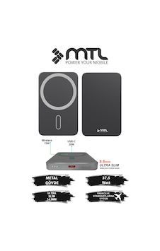 5000 Mah 15w + 20w Metal Ultra İnce Led Göstergeli 35w Turbo Şarj Magsafe Powerbank Mt4620 Çok Renkli 5000 Mah 15w + 20w Metal Ultra İnce Led Göstergeli 35w Turbo Şarj Magsafe Powerbank Mt4620 Çok Renkli