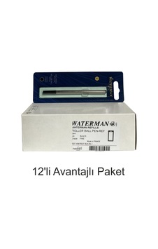 Waterman Roller Kalem Yedeği 12 Adet Fine Mavi 1964018 Waterman Roller Kalem Yedeği 12 Adet Fine Mavi 1964018