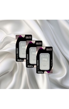 Leva Gold 100 Gr Gmr Gümüş Külçe 3 Adet