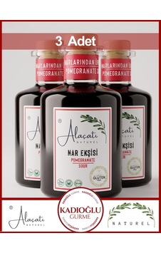 Alaçatı İtalyan Şişe Nar Ekşisi 300 Gr X 3 Adet
