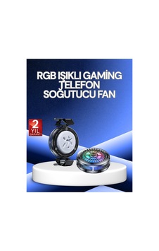 Rgb Işıklı Telefon Soğutucu Fan Cooler Süper Hızlı Soğutma - Karbul6114-6376 Renkli Rgb Işıklı Telefon Soğutucu Fan Cooler Süper Hızlı Soğutma - Karbul6114-6376 Renkli