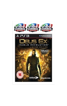 Deus Ex Human Revolution Limited Edition - Playstation 3 Oyunu Açılmış