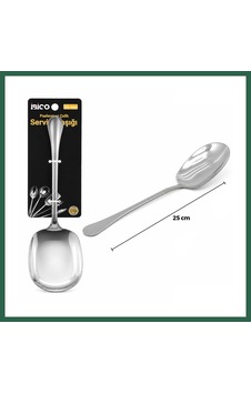 Bezos Krom 25 Cm Metal Servis Kaşık Bzs01 Bezos Krom 25 Cm Metal Servis Kaşık Bzs01