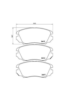 Brembo P59054 Ön Fren Balatası Insıgnıa A 08 17 Malıbu 12 Saab 9.5 10 12 296 Mm 16 İnç Jant 95514525-1605185-22959105-1605236 Brembo P59054 Ön Fren Balatası Insıgnıa A 08 17 Malıbu 12 Saab 9.5 10 12 296 Mm 16 İnç Jant 95514525-1605185-22959105-1605236